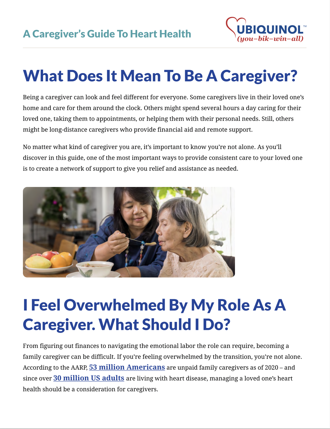 Caregiver Screenshot One