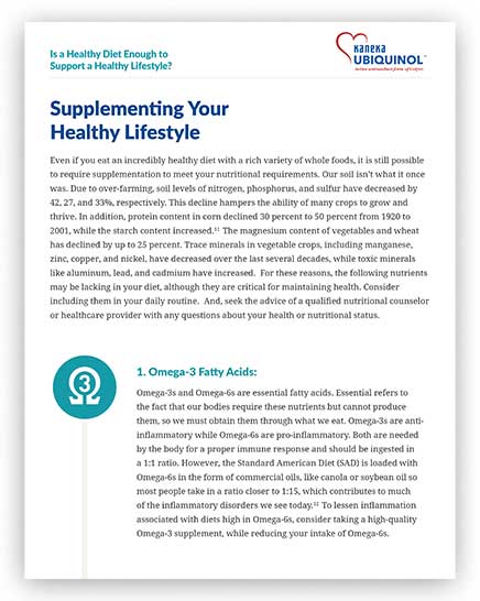 Healthy Diet and Supplement Guide Preview 3