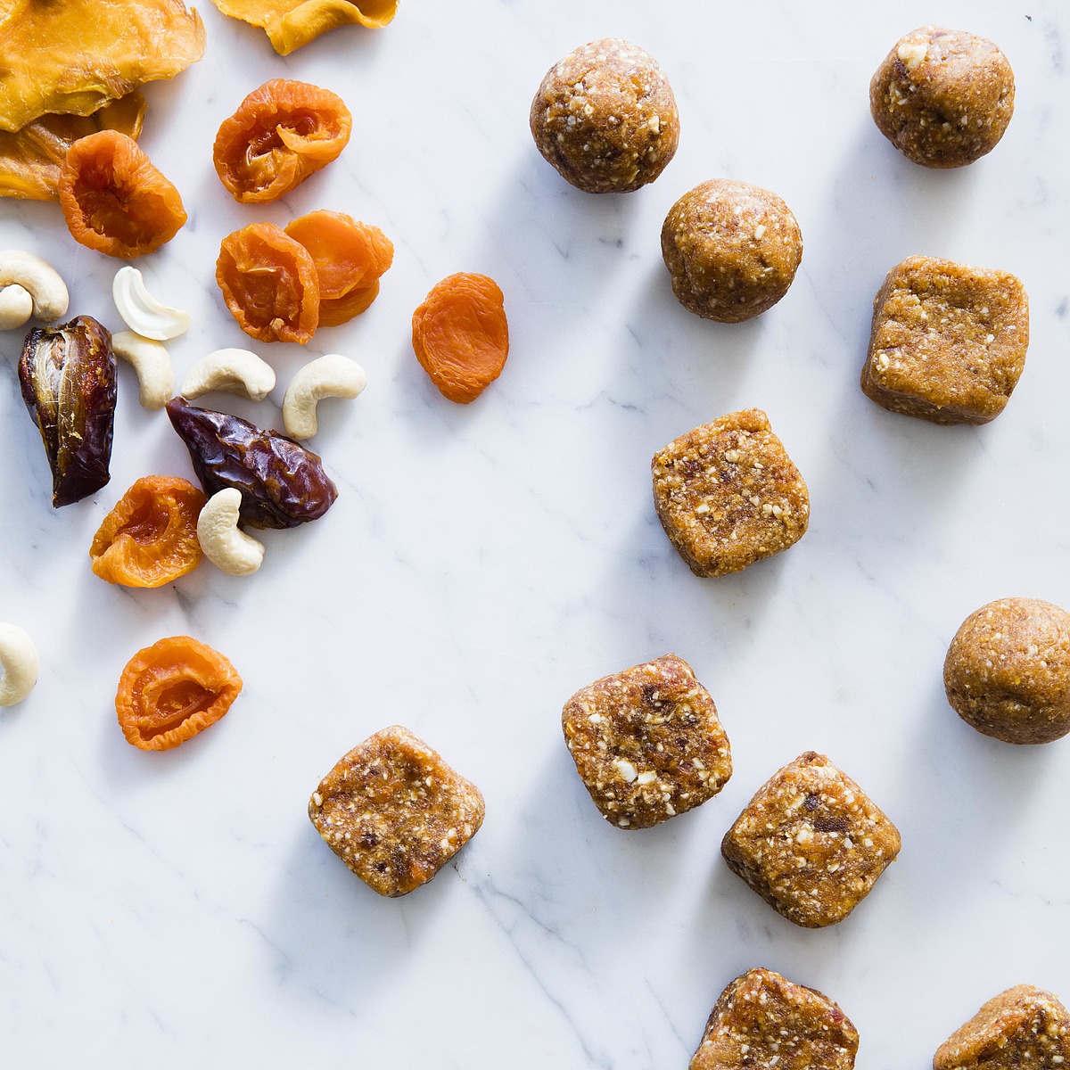 Mango-Date Energy Bites