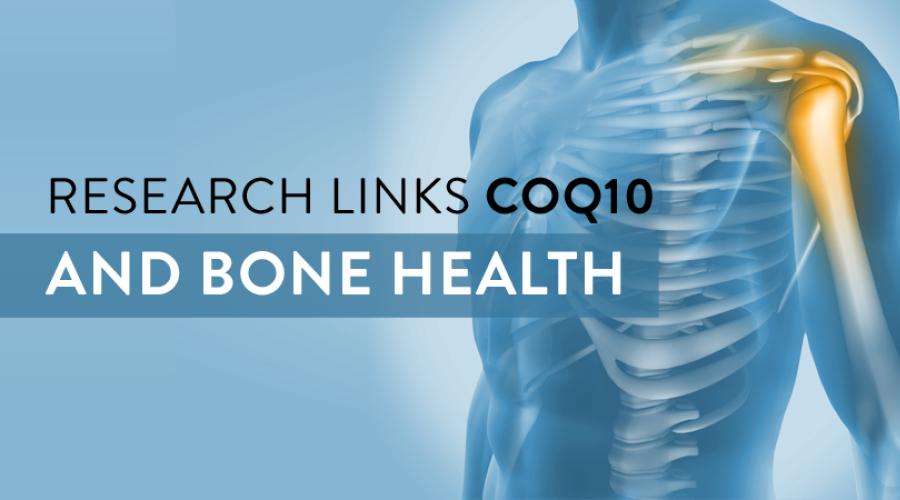 New Research Links CoQ10 and Bone Health