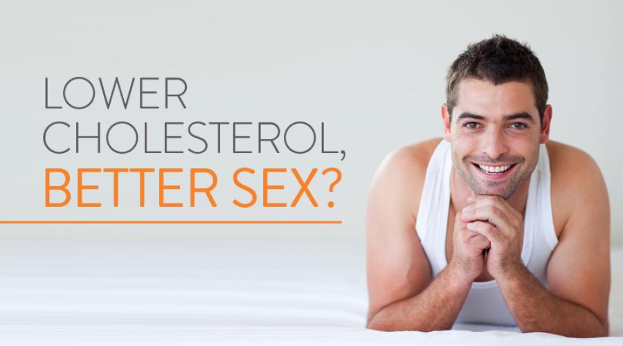 Lowering Your Cholesterol May Improve Your Sex Life 