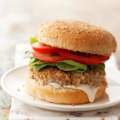 Cannellini Bean Burgers