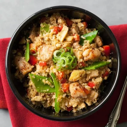 Cauliflower Chicken Fried Rice