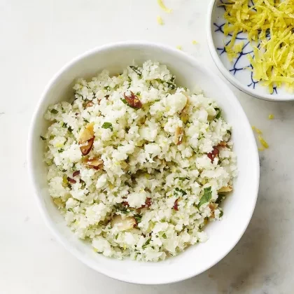 Cauliflower Rice Pilaf